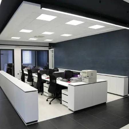 Éclairages bureaux et collectivités